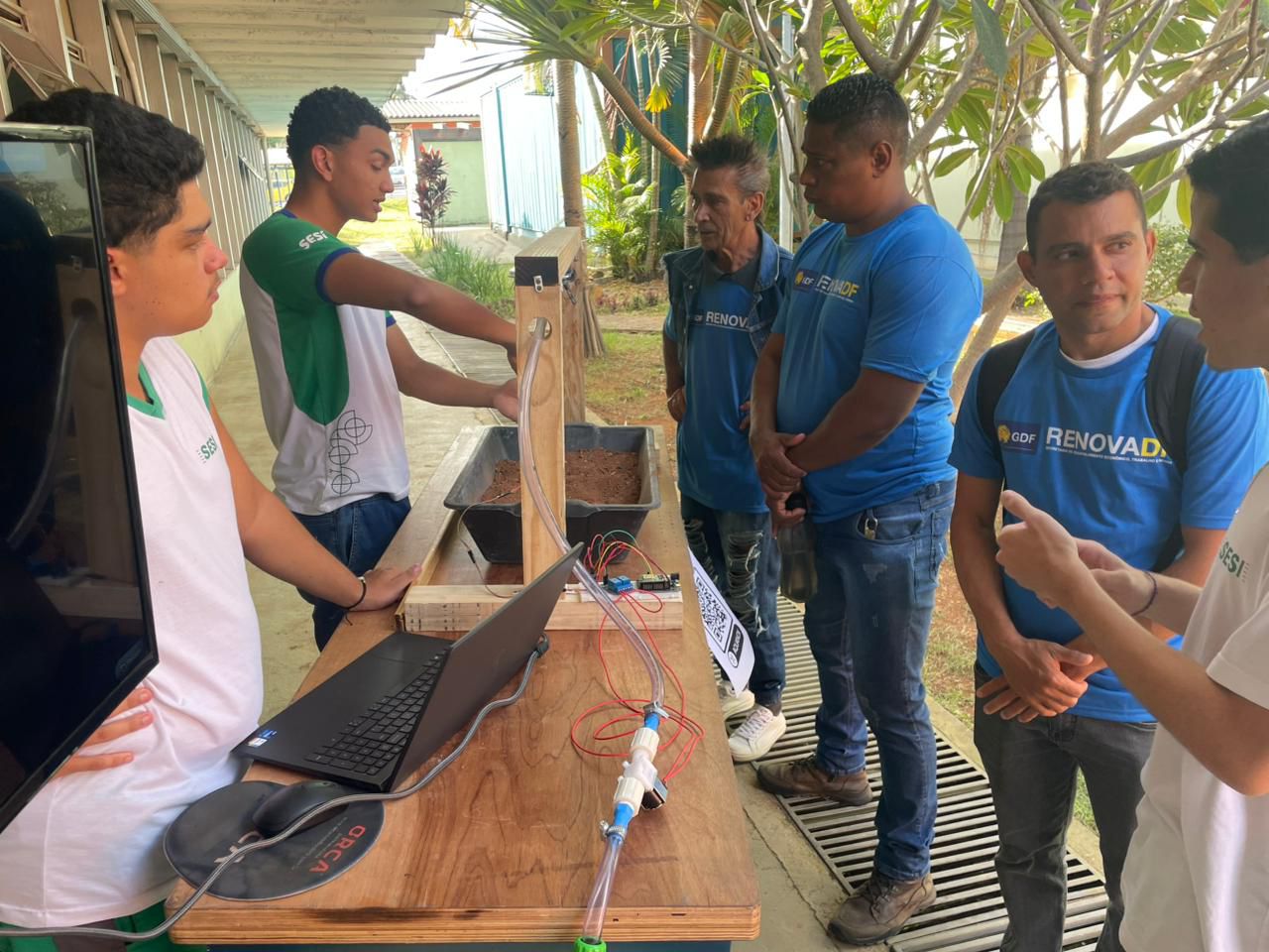 Projeto no maior evento SENAI